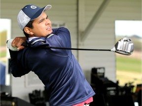 Alexander Brisebois, 17, has been part of Kevin Haime's Kids to the Course initiative, which provides local kids with memberships at golf courses across Ottawa.  Alexander's older brother, Nick, was also in the program and now studies in the U.S. on a scholarship.