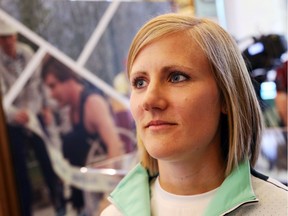 "I think with any debut you want to have a positive experience," Rachel Hannah, above, said, speaking about her advice for Anne-Marie Comeau as she gets ready for her first marathon.