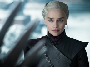 Emilia Clarke as Daenerys Targaryen in the HBO fantasy series Game of Thrones. (Helen Sloan/HBO)