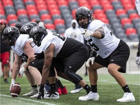 Chris Martin is in his second CFL training camp with the Ottawa Redblacks.