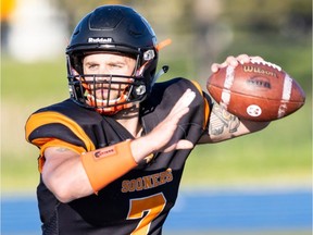 Danny Mullins, a former quarterback, will start as one of the Ottawa Sooners' receivers this season. The Sooners, who play in the Northern Football Conference, open their season Saturday at home.