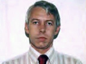 This undated file photo shows a photo of Dr. Richard Strauss, an Ohio State University team doctor employed by the school from 1978 until his 1998 retirement.