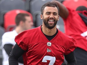 Jonathon Jennings during Ottawa Redblacks training camp at TD Place in Ottawa Monday May 20, 2019.