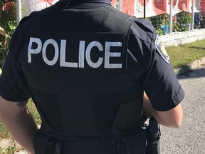 An Ottawa police officer.