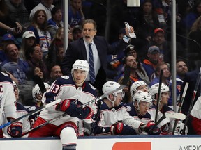 Columbus Blue Jackets head coach John Tortorella (pictured) is high on assistant coach Brad Shaw. (Bruce Bennett/Getty Images)