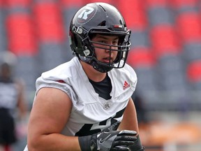 A lot of eyes will be on Mark Korte to see what kind of a job he can do for the Redblacks at left tackle.