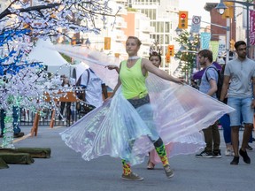 The Glowfair Festival takes place over 10 blocks of Bank Street.