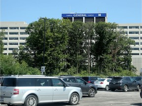 A file photo of the General campus of The Ottawa Hospital.