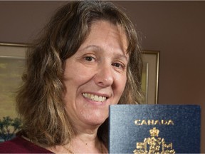 Katya Feder had been scheduled to fly to Paris with her daughter, Sarah, but Air Canada rejected her passport because of a smudge on her photo.