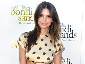 Emily Ratajkowski attends the Bondi Sands Aero Launch Party on April 13, 2019 in Palm Springs, California. (Jerod Harris/Getty Images for Bondi Sands)