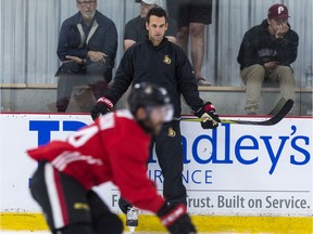 Former Ottawa Senator player Clarke MacArthur was on the ice at the Ottawa Senators development camp at the Bell Sensplex on June 25, 2019. Errol McGihon/Postmedia