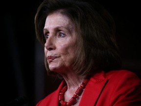 U.S. House Speaker Nancy Pelosi speaks to the news media during her weekly news conference on Capitol Hill in Washington, U.S., Thursday, June 27, 2019.