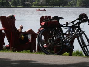 Nice summer day on Dow's Lake in Ottawa Friday June 21, 2019.