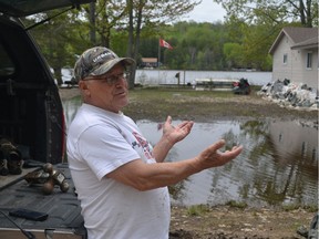 Paul Graveline, 72, has been fighting for more than a month to save his Constance Bay home from the spring flood. The cleanup has finally started.