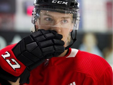 Parker Kelly was among the players on the ice at the Ottawa Senators 3-on-3 tournament.