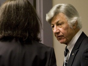 Dr. Norman Barwin at a disciplinary hearing in January 2013.