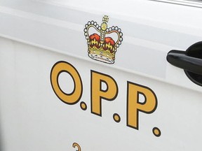 Ontario Provincial Police cruiser.