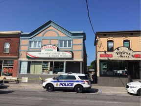 Police investigate 'suspicious incident' on Preston Street.