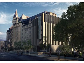 Château Laurier renderings,  Thursday May 23, 2019.