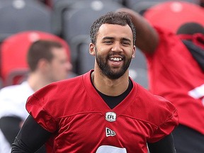 Jonathon Jennings during Ottawa RedBlack training camp at TD Place in Ottawa Monday May 20, 2019.