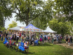 The 2019 Family Pride Picnic, hosted by Ten Oaks Project was held in Hintonburg Park on Sunday.