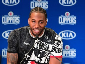 Raptors fans will have to wait until December to see Kawhi Leonard back in Toronto. USA TODAY