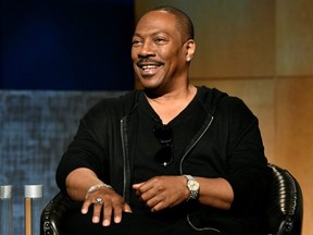 Eddie Murphy speaks onstage during the L.A. Tastemaker event for Comedians in Cars at The Paley Center for Media in Beverly Hills City, Calif., on July 17, 2019.