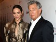 Katharine McPhee and David Foster arrive at the American Icon Awards at the Beverly Wilshire Four Seasons Hotel on May 19, 2019, in Beverly Hills, Calif.