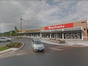 Units 3, 4 & 5 of 4335 Strandherd Drive may be the home of Ottawa's newest cannabis store. Google street view image