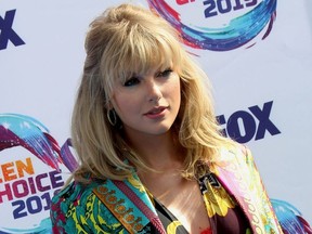 Taylor Swift at the Teen Choice Awards 2019 Arrivals held at Hermosa Beach Pier Plaza in Los Angeles, California.