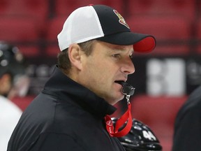 Senators coach D.J. Smith