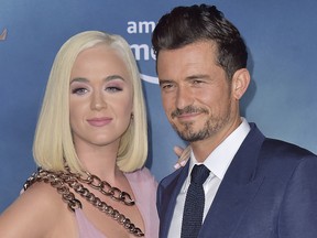 Katy Perry, Orlando Bloom in Hollywood, California, United States on Aug. 21, 2019. (FayesVision/WENN.com)