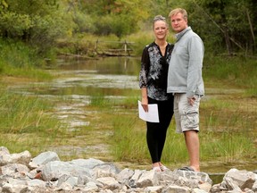 Lianne White and her husband John Robinson bought the land for their dream home in Carp in early 2017. When they started adding fill for the pool to be built this summer, they got hit with a violation letter from the Mississippi Valley Conservation Authority saying about 90 per cent of their property was a newly designated wetland.