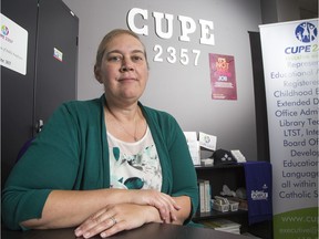 Sherry Wallace is president of CUPE local 2357 representing teachers for the Ottawa Catholic School Board.