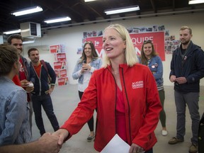 Liberal MP, Minister of Environment and Climate Change, Catherine McKenna launched her re-election campaign Sunday, at the headquarters on Richmond Road.