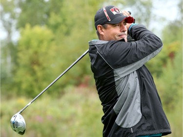 - Sens veteran Chris Phillips tess off at the 13th tee. Ottawa Senators players and staff took to the Marshes Golf Club Tuesday for the Annual Bell Senators Charity Golf Classic, where foursomes are rounded out with players to raise money for the Sens Foundation. Julie Oliver/Postmedia
