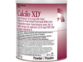 Abbott Laboratories' Calcilo XD baby formula.