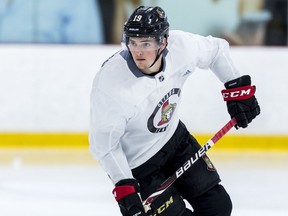 D.J. Smith thinks Drake Batherson can help the Senators' offence if he sticks with the team this year.