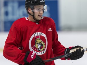 Defenceman Erik Brannstrom made his presence felt in the two games he played at the prospects tournament.