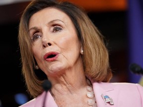 U.S. Speaker of the House Nancy Pelosi speaks at a press conference on Capitol Hill in Washington, D.C., on Friday, Sept. 27, 2019.