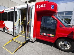 A Para Transpo van in Ottawa.