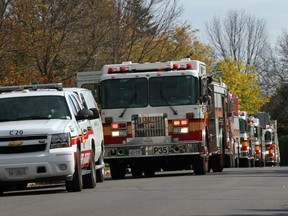 An Ottawa Fire Services rope rescue was performed Tuesday from Cummings Bridge.