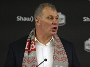 Canadian Football League Commissioner Randy Ambrosie.