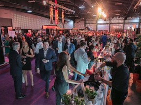 A scene at the 2017 Ottawa Wine and Food Festival at the EY Centre, posted by the festival to its Facebook page.