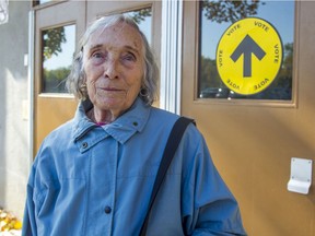 Hélène Nadeau, 89, made three unsuccessful trips to her polling station and phoned Elections Canada before giving up on voting in Monday's election. It will be the first time she hasn't voted in an election, going back to the days when Louis St. Laurent was prime minister.