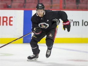 Erik Brannstrom will start the regular season on defence with the Senators.