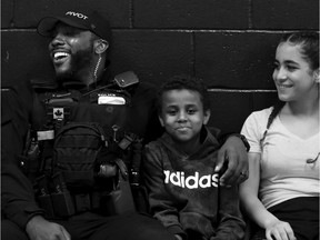 Constable Kevin Graham from the Ottawa Police's Guns and Gangs Pivot unit is a natural with the kids at the Boys and Girls Club. He and members of his unit sporadically drop by the club to just hang out, play ball and talk with the kids there to build trust and relationships with them. "We want to build connections in the community," he says "so that people feel safe coming to us." The married father also is a youth leader outside of work and mentors high-risk youth.