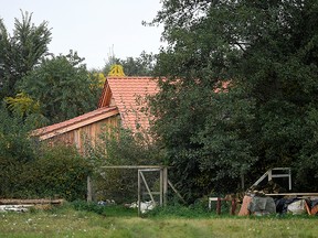 A view of a remote farm where a family spent years locked away in a cellar, according to Dutch broadcasters' reports, in Ruinerwold, Netherlands Oct. 15, 2019.