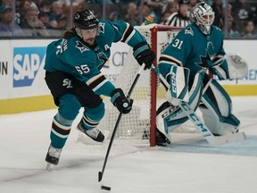 San Jose Sharks defenceman Erik Karlsson, the Senators' former captain, returns for his second game at the Canadian Tire Centre since the trade out of Ottawa, but there hasn't been nearly the same hype as there was for last season's game.