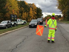 Intermittent gate closures in effect at Gatineau Park.